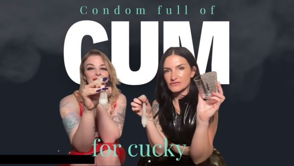 A Condom Full Of Cum For Cucky